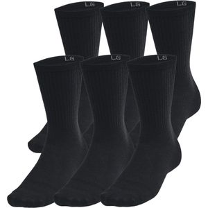 Under Armour - Essential Crew - Sportsokken - Zwart - 6-pack