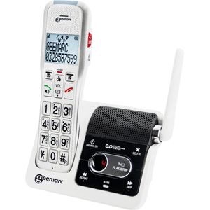Geemarc AmpliDECT 595 ULE - Draadloze Telefoon - 50 dB Geluidsversterking - Deurintercom