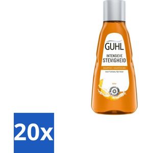 Guhl - Shampoo Mini - Intensieve Stevigheid - 50 ml - Bulkverpakking - 20 stuks