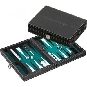 Philos Backgammon Tinos klein groen 23x16,5cm Backgammon Tinos klein groen (23x16,5 cm)