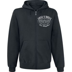 Guns N' Roses Paradise City Label Heren Vest met capuchon - zwart - M