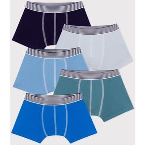 Petit Bateau Setje met effen katoenen boxershorts voor kinderen