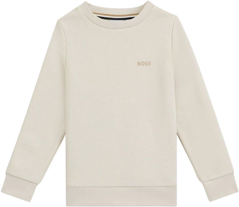 Boss - J52348 - Sweatshirt - Geborstelde Katoenmix Fleece