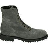 Durea - 9769 E - Sportieve Mid Damesschoenen - Grijs - Suède