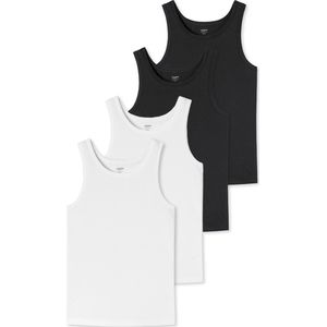 uncover by Schiesser Heren onderhemd 4 pack Basic