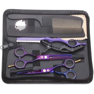 Professionele 5.8 inch Kappersschaar Set - Ideaal voor Dames en Heren, Perfect voor Beginners