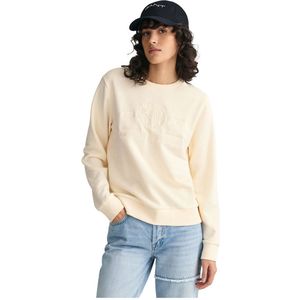 Gant Tonal Archive Shield Sweatshirt Wit Vrouw