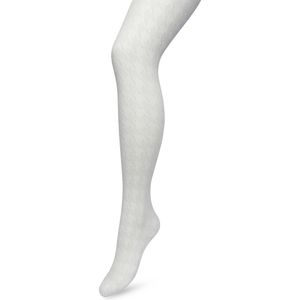 Bonnie Doon Houndstooth Panty 50 Denier Grijs Dames maat S/M - Pied de Poule - Print - Gladde Naden - Maximaal Draagcomfort - Houndstooth Tights - Chique Panty - Feestelijk - Grijs/Wit - Grey - BP221903.235