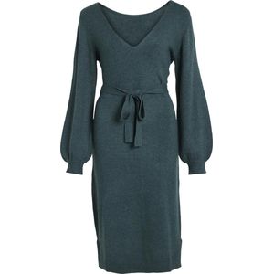 Vila - 14084237 - VIRIL REV V-NECK KNIT DRESS - NOOS