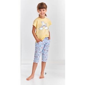 Taro Pyjama Beki met 3/4-broek. Maat: 116 cm / 6 jaar