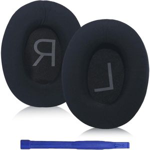 Allecto Plus - Vervangende oorkussens voor noise-cancelling koptelefoon - comfortabel en duurzaam - zwart