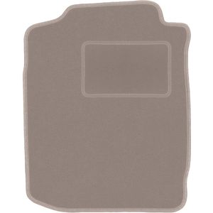 Beige bestuurdersmat voor: Toyota Corolla E11 hatchback (1997-2001)