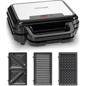 Concept 3in1 sandwichmaker 700W SV3060 verwisselbare platen