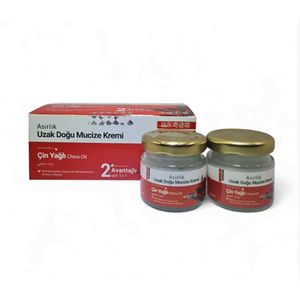Miracle Chinese Cream - Vochtinbrengende crème - Magische Wondercrème voor gewrichtspijn 2 stuks x 40 g (Asirlik Uzak Dogu Mucize Kremi)