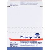 ES - Hydrocompressen - Steriel - 5 x 5 cm - 8-voudig, 17-dradig, 25 x 2 stuks