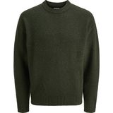 Jack & Jones - JJESOHO OLLIE KNIT CREW NECK - Gebreide Trui - Duffel Bag