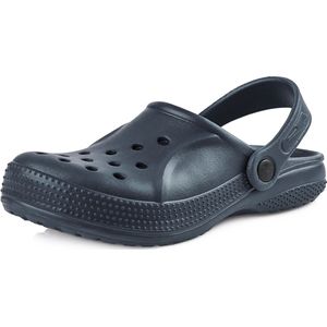 Ladeheid Clogs Kinderen - Tuinschoenen - Lichte - Kinderschoenen - Meisjes - Jongens – Donkerblauw – 25 – LA-KL-055