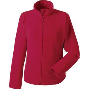 Russell Europa Dames/dames Volledige ritssluiting Anti-Pill-Microfleece Top (Klassiek rood)