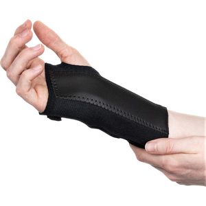 Polsbrace - Tunnel Polsbrace voor mannen en vrouwen, verstelbare polsspalk voor rechter- en linkerhand, pijnverlichting voor artritis, peesontsteking, verstuikingen links groot
