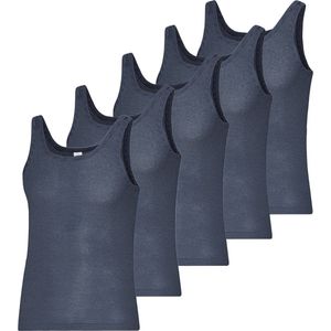 ESGE Heren Onderhemd 5 pack - Fijnrib Ringel