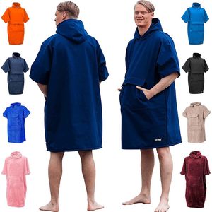 Belieff® Poncho voor dames en heren - Water- en wind afstotend - handzakken - Ademend materiaal - Navy blauw