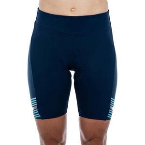 Cube Teamline Cycle Broek Zonder Bretels Blauw XS Vrouw