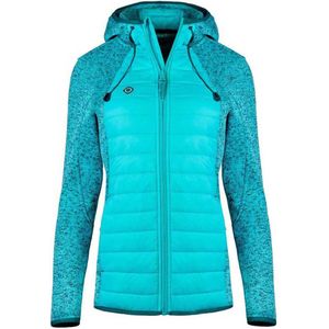 Izas - Navasa W - Fleecejack - Blauw - Met Capuchon