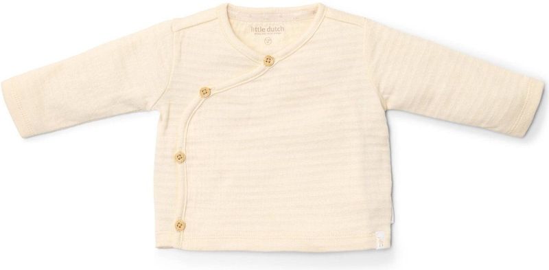 Little Dutch - Overslag Shirt - Creme - Lange Mouw