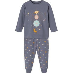 Name it meisjes/jongens pyjama - Blue Planet - 152