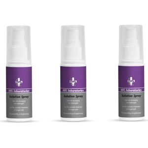 HFL - solution spray - voetverzorging - voor gebruik bij kalknagels - voordeelverpakking - 3x50 ml