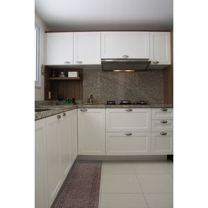 JYG GREECE BRUIN - 66x900 cm - Antislip keukenloper - keukenmat