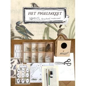 Papier Souvenir - Vogelknutselpakket - tekenen - handwerken - hobbypakket - knutselen - vogels - do it yourself