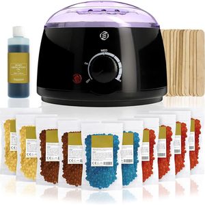 Equivera - Wax Set - Ontharingsapparaat - Geschikt voor Ontharen van het hele Lichaam - Wax Bonen