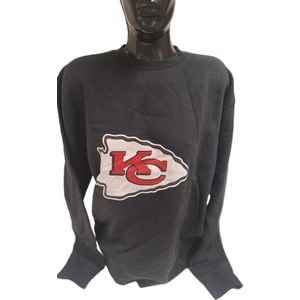 DETROIT REDWINGS- CREWNECK-BLACK-4XL