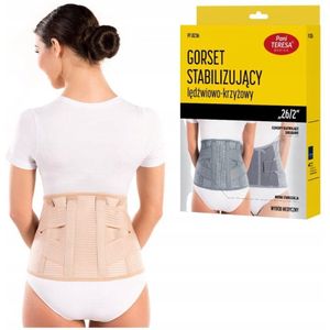 Pani Teresa Medica Lumbaal Korset - Stabilisatie Rug & Houding - Maat XXXL