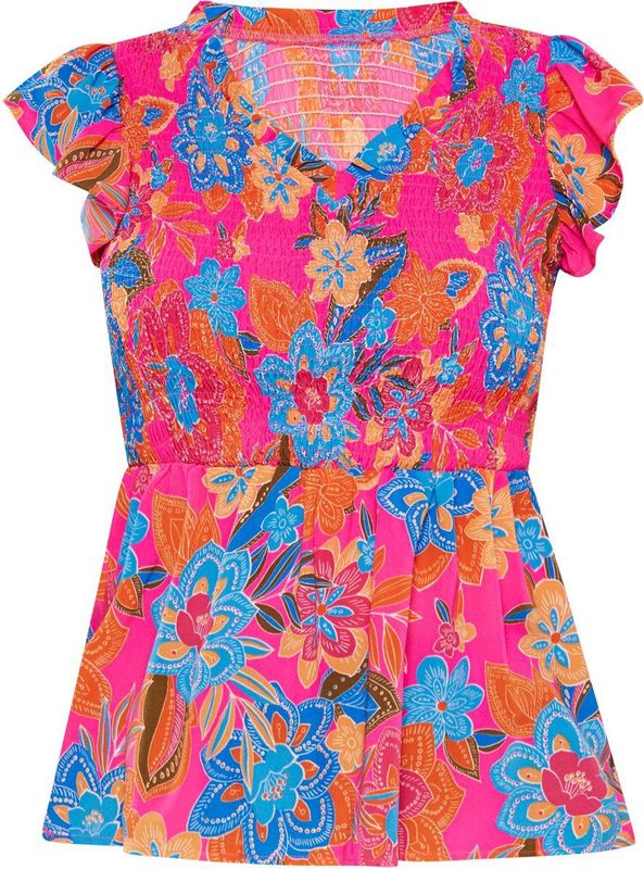 usha - Blouse - Floral Print - Fashion Look Collection