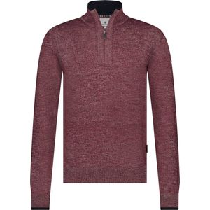 State Of Art Half Zip Trui Rood - Maat XXL - Heren - Pullovers