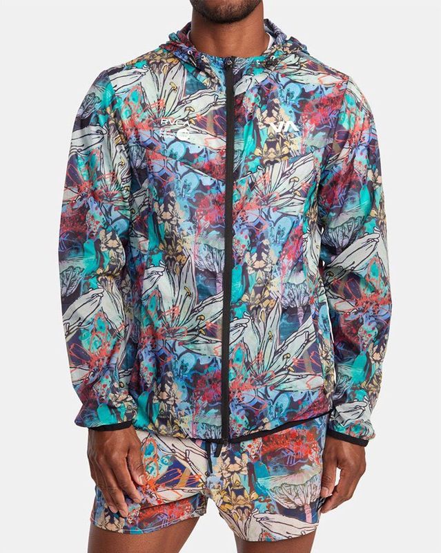 Rvca Sage Runner Jas Veelkleurig L Man