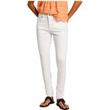 Denim - Skinny Jeans - Blauw - Katoen - Hoge Taille