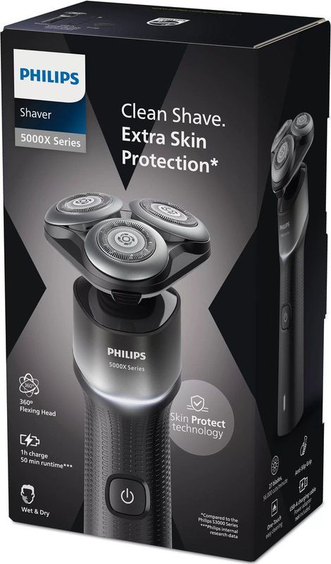 Philips Shaver 5000X series X5004/00 Elektrisch scheerapparaat voor nat en droog scheren