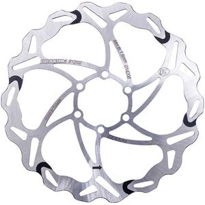 Braking Wfix Batfly 6b Remschijf Zilver 140 mm