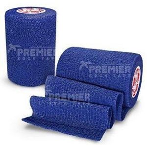 5 x PST PRO WRAP - Sokkenwrap - 7.5cm x 4.5 meter Royal Blauw