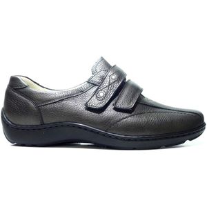 Waldlaufer - 496301 Klittenbandschoenen - Bronce - Leer - Wijdte H