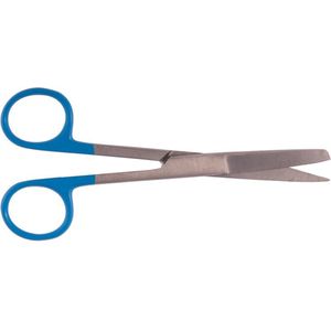 Verpleegkundeschaar Blauw | 13,5 cm | Roestvrij Staal | Pleisterschaar | verpleegkundige accessoires