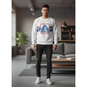 Aldi sweater fun casual merchandise | trui ronde hals | unisex | M | gift | fan