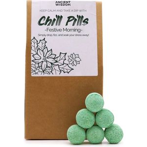 Chill Pills Geschenkverpakking 350g - Feestelijke morgen