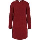 DreiMaster Klassik Gebreide jurk  wijnrood