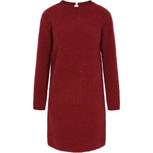 DreiMaster Klassik Gebreide jurk  wijnrood