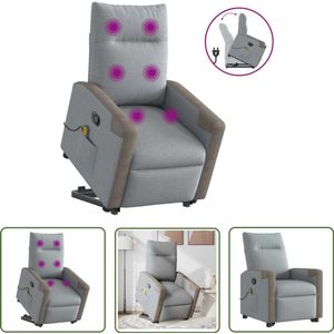 vidaXL Sleutels - Dynamische Sleutel - Sta-op-massagestoel verstelbaar stof lichtgrijs - Gereedschap Mechanica - Draper Tools - Torque Wrench