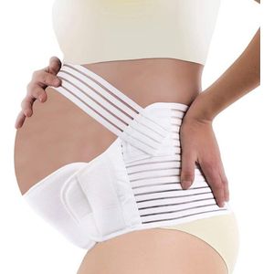 Zwangerschapsgordel - XXL - Bekkenondersteuning - Buikgordel voor zwangerschap - Zwangerschapsondersteuning - Steungordel - Zwangerschapsondersteuning - Buikgordel voor zwangerschap - Zwangerschapsgordel - Bekkengordel wit